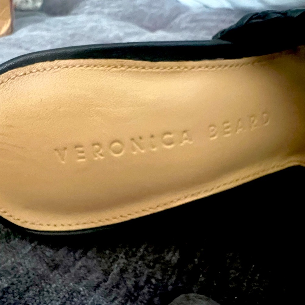 Veronica Beard - Hardie Woven Leather Clogs NWOT - Picture 2 of 7